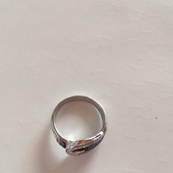 Sterling silver belt ring - Picture 4 of 5